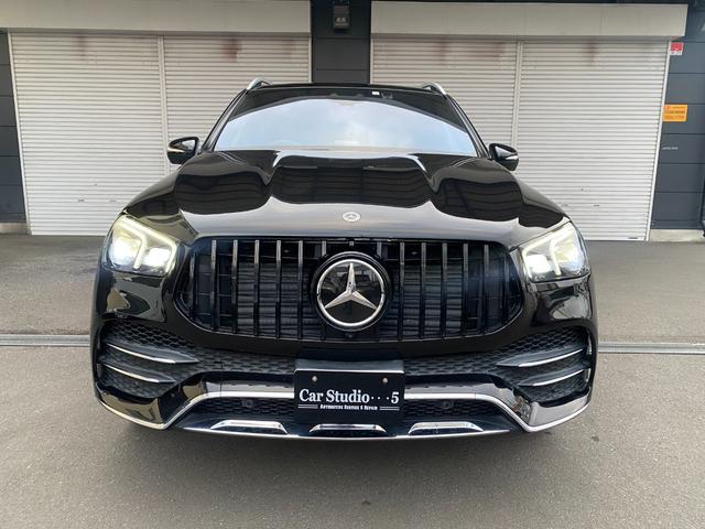 GLE GLE400d 4マチックスポーツ 7人乗り パノラマサンルーフ ブルメスターサウンド 黒本革シート 電動バックドア シートベンチレーション 前後ドライブレコーダー 20インチAW(2枚目)