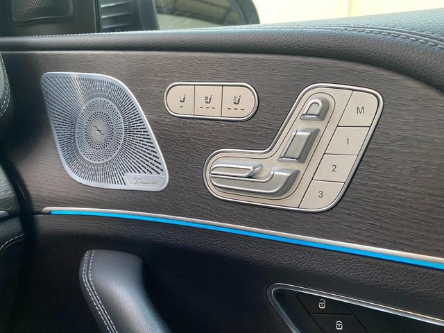 GLE GLE400d 4マチックスポーツ 7人乗り パノラマサンルーフ ブルメスターサウンド 黒本革シート 電動バックドア シートベンチレーション 前後ドライブレコーダー 20インチAW(28枚目)