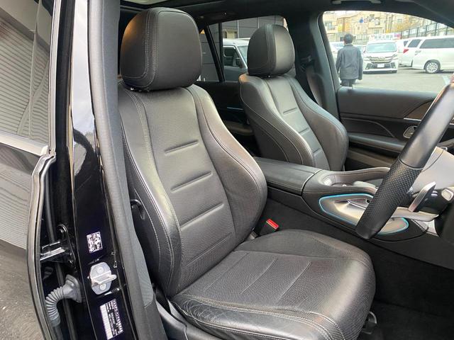 GLE GLE400d 4マチックスポーツ 7人乗り パノラマサンルーフ ブルメスターサウンド 黒本革シート 電動バックドア シートベンチレーション 前後ドライブレコーダー 20インチAW(33枚目)