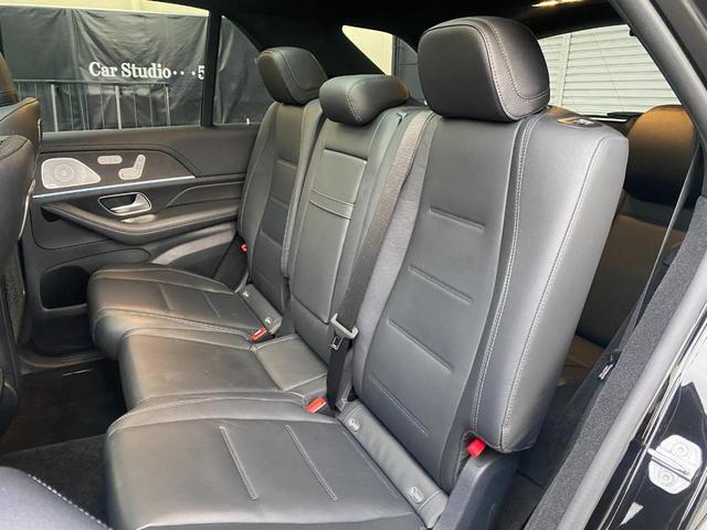 GLE GLE400d 4マチックスポーツ 7人乗り パノラマサンルーフ ブルメスターサウンド 黒本革シート 電動バックドア シートベンチレーション 前後ドライブレコーダー 20インチAW(44枚目)