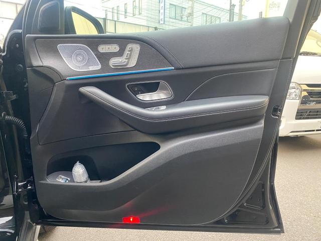 GLE GLE400d 4マチックスポーツ 7人乗り パノラマサンルーフ ブルメスターサウンド 黒本革シート 電動バックドア シートベンチレーション 前後ドライブレコーダー 20インチAW(52枚目)