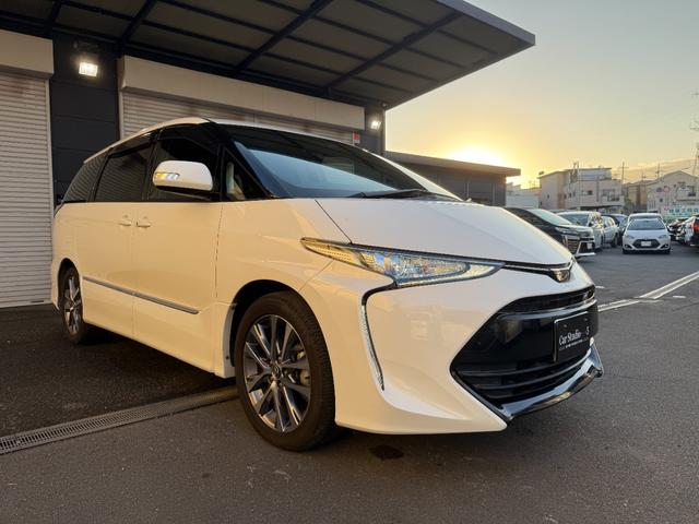 エスティマ アエラス 純正SDナビゲーション バックモニター 両側電動スライドドア 18インチアルミホイール クルーズコントロール(3枚目)