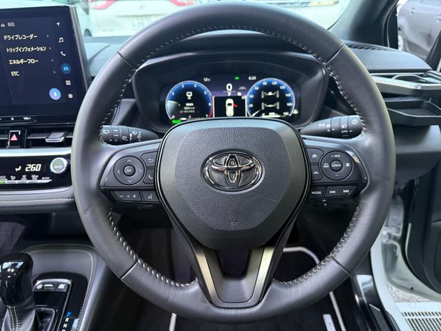 カローラツーリング ハイブリッド ダブルバイビー モデリスタフルエアロ ALPINEデジタルインナーミラー 外品18インチAW 10.5インチディスプレイオーディオ BSM バックモニターETC シートカバー ローダウン(25枚目)