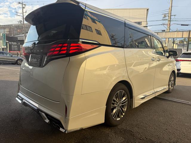 アルファード Z モデリスタフルエアロ サンルーフ 後席モニター フルセグTV ETC2.0 置くだけ充電 デジタルインナーミラー HDMI(9枚目)