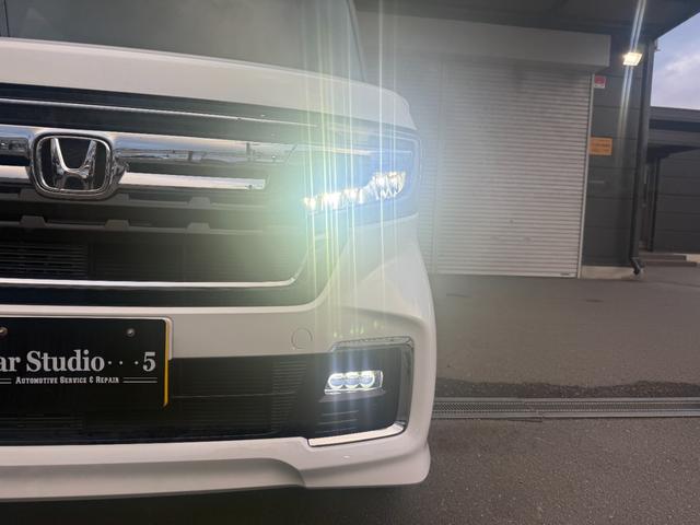 Ｎ－ＢＯＸカスタム Ｌ　両側パワースライドドア　９インチ外品ナビバックカメラ　ＥＴＣ　クルーズコントロール　ドライブレコーダー　純正１４インチナビ（4枚目）