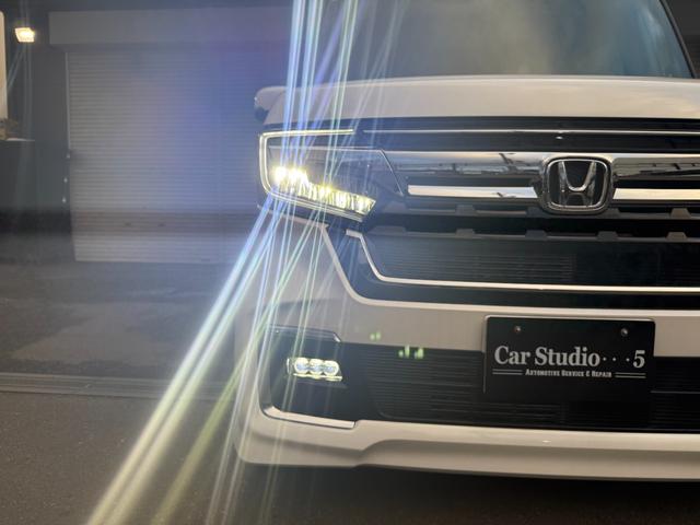 Ｎ－ＢＯＸカスタム Ｌ　両側パワースライドドア　９インチ外品ナビバックカメラ　ＥＴＣ　クルーズコントロール　ドライブレコーダー　純正１４インチナビ（5枚目）