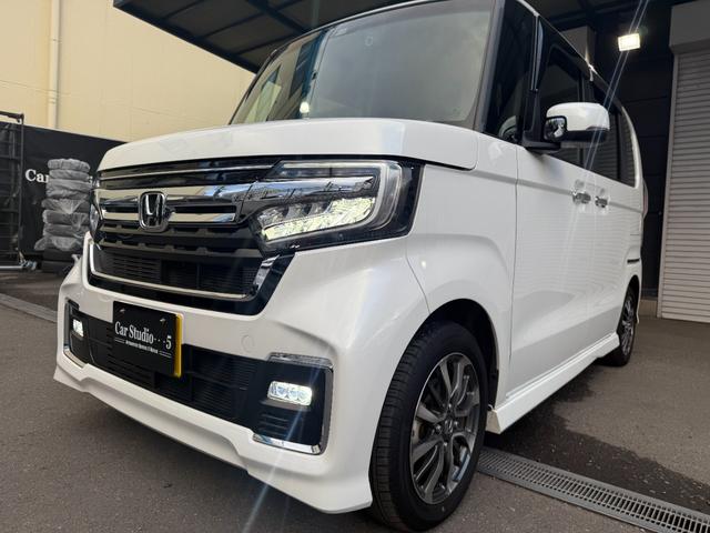 Ｎ－ＢＯＸカスタム Ｌ　両側パワースライドドア　９インチ外品ナビバックカメラ　ＥＴＣ　クルーズコントロール　ドライブレコーダー　純正１４インチナビ（6枚目）