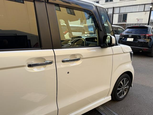 Ｎ－ＢＯＸカスタム Ｌ　両側パワースライドドア　９インチ外品ナビバックカメラ　ＥＴＣ　クルーズコントロール　ドライブレコーダー　純正１４インチナビ（52枚目）