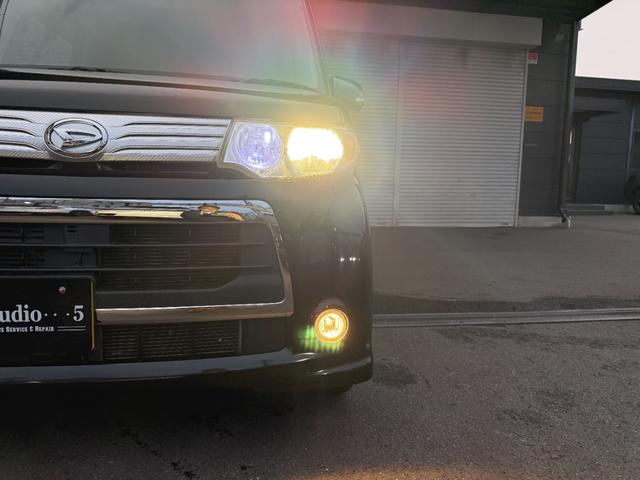 タント カスタムＸ　片側パワースライドドア　外品ストラーダＳＤナビ　ＣＤ　ＤＶＤ　Ｂｌｕｅｔｏｏｔｈ対応　ＥＴＣ　純正１４インチＡＷ（4枚目）