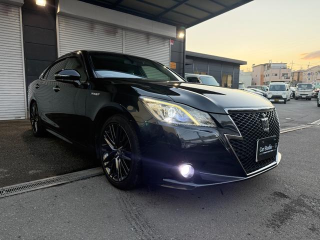 クラウンハイブリッド アスリートＳ　ブラックスタイル　純正ナビゲーション　バックガイドモニター　純正１８インチアルミホイール　純正ドライブレコーダー　　シートヒーター　ＥＴＣ（3枚目）