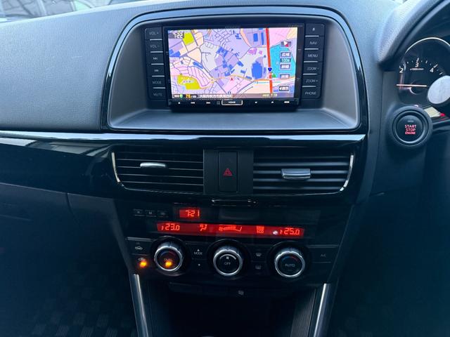 ＣＸ－５ ＸＤ　純正メモリーナビ　ＣＤ　ＤＶＤ　フルセグＴＶ　Ｂｌｕｅｔｏｏｔｈ対応　クルーズコントロール　　ＥＴＣ　純正１７インチＡＷ　ＲＶＭ（14枚目）