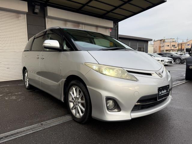 エスティマ アエラス　純正ＨＤＤナビゲーション　バックモニター　純正１７インチアルミホイール　純正後席モニター　ＥＴＣ　両側電動スライドドア（3枚目）