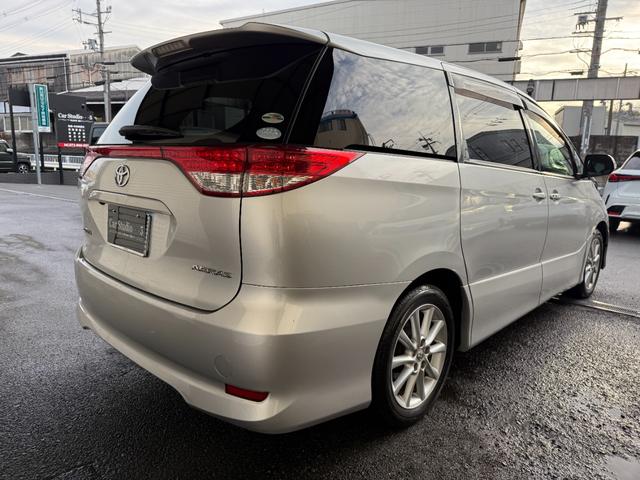 エスティマ アエラス　純正ＨＤＤナビゲーション　バックモニター　純正１７インチアルミホイール　純正後席モニター　ＥＴＣ　両側電動スライドドア（10枚目）