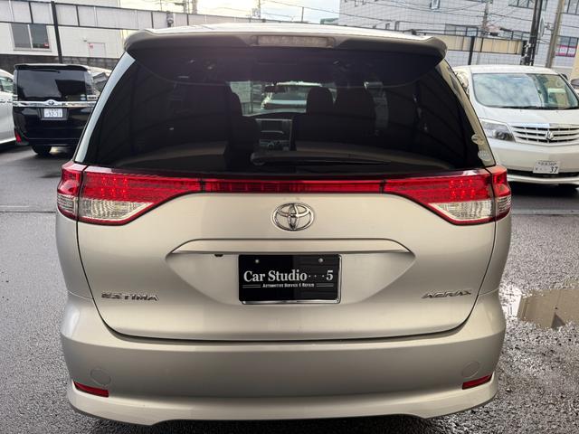 エスティマ アエラス　純正ＨＤＤナビゲーション　バックモニター　純正１７インチアルミホイール　純正後席モニター　ＥＴＣ　両側電動スライドドア（11枚目）