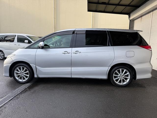 エスティマ アエラス　純正ＨＤＤナビゲーション　バックモニター　純正１７インチアルミホイール　純正後席モニター　ＥＴＣ　両側電動スライドドア（13枚目）