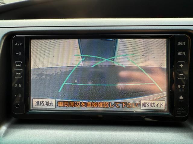 エスティマ アエラス　純正ＨＤＤナビゲーション　バックモニター　純正１７インチアルミホイール　純正後席モニター　ＥＴＣ　両側電動スライドドア（21枚目）