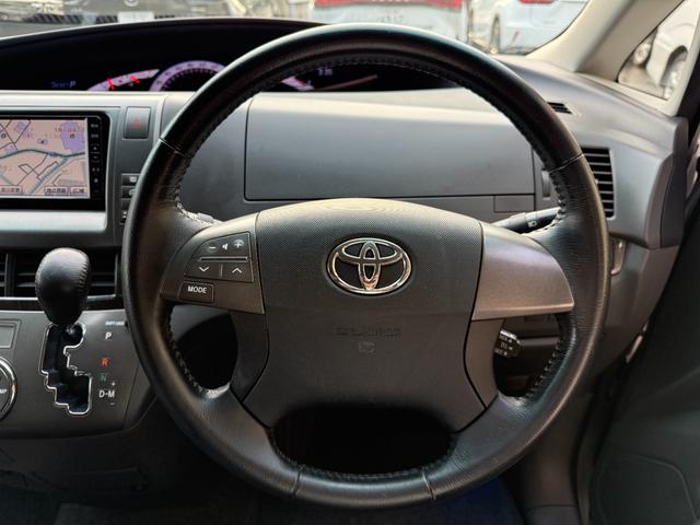 エスティマ アエラス　純正ＨＤＤナビゲーション　バックモニター　純正１７インチアルミホイール　純正後席モニター　ＥＴＣ　両側電動スライドドア（22枚目）