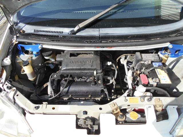 L 車高調 マフラー スパルコ14インチホイール カロッツェリアCDデッキ ユーザー買取車 禁煙車 チェックフロアマット シフトノブ アルミペダルカバー(20枚目)