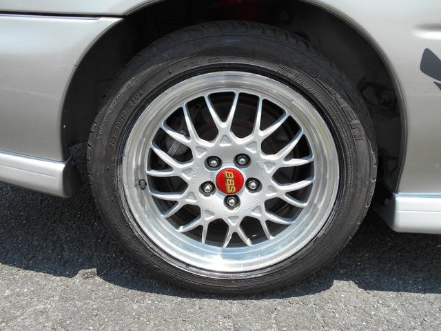 WRXタイプR STiバージョンV クーペ 5MT BBS16インチアルミ タイベル交換済み クラッチ交換済み MOMOハンドル STiショック・マフラー・タワーバー ケンウッドオーディオ ユーザー買取車(30枚目)