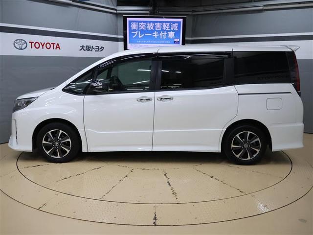 ノア Si ダブルバイビーIII フルセグ メモリーナビ DVD再生 後席モニター バックカメラ 衝突被害軽減システム ETC ドラレコ 両側電動スライド LEDヘッドランプ ウオークスルー 乗車定員7人 3列シート ワンオーナー(3枚目)