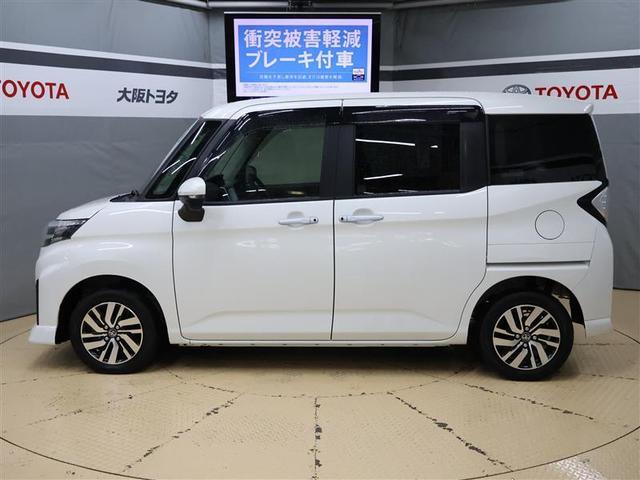 ルーミー カスタムG フルセグ メモリーナビ DVD再生 バックカメラ 衝突被害軽減システム ETC 両側電動スライド LEDヘッドランプ ワンオーナー アイドリングストップ(2枚目)