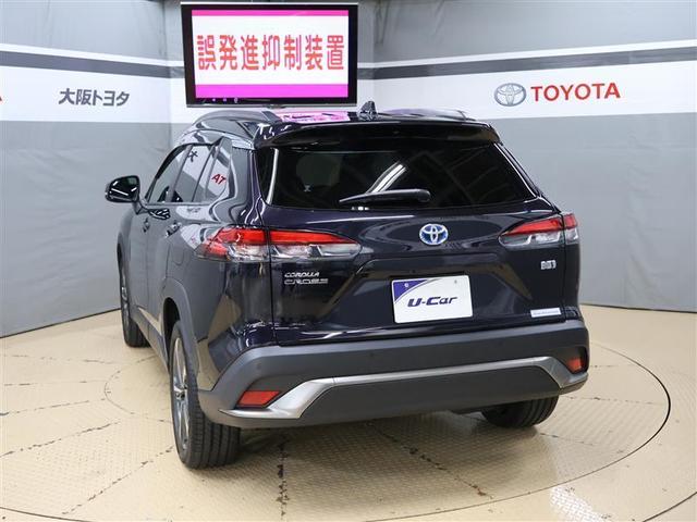 カローラクロス ハイブリッド　Ｚ　フルセグ　メモリーナビ　バックカメラ　衝突被害軽減システム　ＥＴＣ　ドラレコ　ＬＥＤヘッドランプ　ワンオーナー　ＰＫＳＢ　パノラミックビューモニター　ＢＳＭ　ＲＣＴＡ　シートヒーター（4枚目）