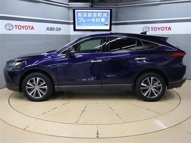 ハリアーハイブリッド G レザーパッケージ 元試乗車 革シート フルセグ メモリーナビ バックカメラ 衝突被害軽減システム ETC ドラレコ LEDヘッドランプ BSM RCTA クリアランスソナー シートヒーター レーダークルーズ(3枚目)