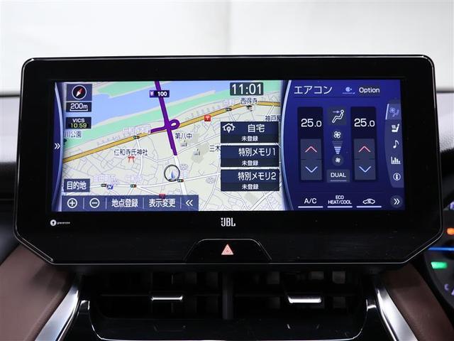 ハリアーハイブリッド G レザーパッケージ 元試乗車 革シート フルセグ メモリーナビ バックカメラ 衝突被害軽減システム ETC ドラレコ LEDヘッドランプ BSM RCTA クリアランスソナー シートヒーター レーダークルーズ(9枚目)