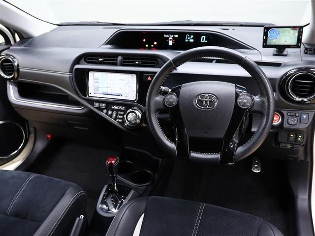 アクア G G’s ワンセグ メモリーナビ バックカメラ ETC LEDヘッドランプ ワンオーナー フルエアロ シートヒーター スマートキー(7枚目)