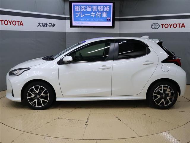 ヤリス Z メモリーナビ バックカメラ 衝突被害軽減システム ETC LEDヘッドランプ ワンオーナー PKSB オートマチックハイビーム シートヒーター 全周囲カメラ(3枚目)