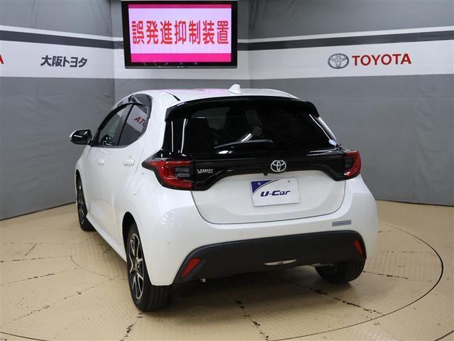 ヤリス Z メモリーナビ バックカメラ 衝突被害軽減システム ETC LEDヘッドランプ ワンオーナー PKSB オートマチックハイビーム シートヒーター 全周囲カメラ(4枚目)