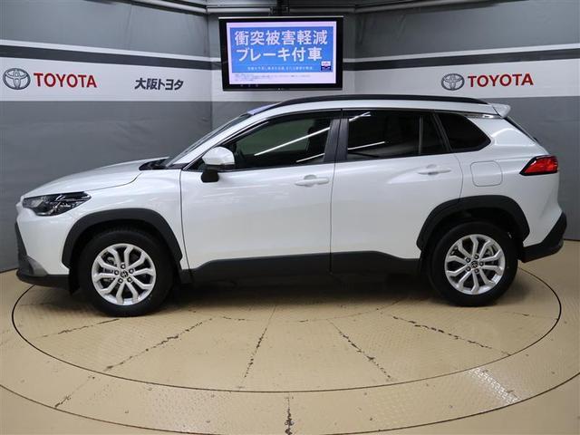 カローラクロス ハイブリッド S メモリーナビ バックカメラ 衝突被害軽減システム ETC LEDヘッドランプ ワンオーナー PKSB BSM 全周囲カメラ オートマチックハイビーム(3枚目)