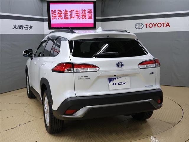 カローラクロス ハイブリッド S メモリーナビ バックカメラ 衝突被害軽減システム ETC LEDヘッドランプ ワンオーナー PKSB BSM 全周囲カメラ オートマチックハイビーム(4枚目)