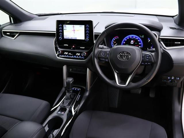 カローラクロス ハイブリッド S メモリーナビ バックカメラ 衝突被害軽減システム ETC LEDヘッドランプ ワンオーナー PKSB BSM 全周囲カメラ オートマチックハイビーム(5枚目)