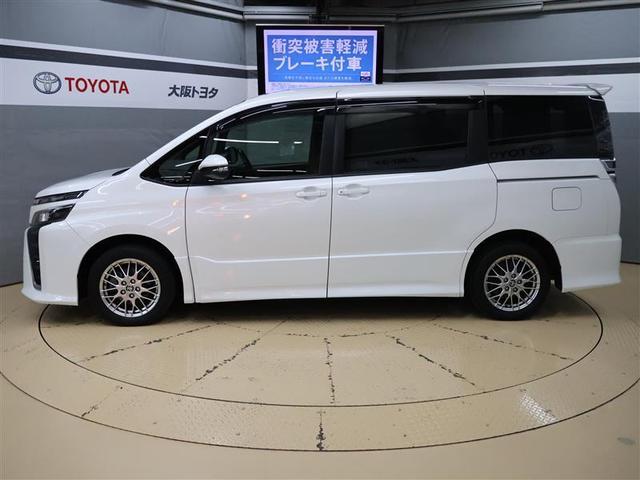 ヴォクシー ハイブリッドZS フルセグ メモリーナビ DVD再生 バックカメラ 衝突被害軽減システム PKSB ETC 両側電動スライド LEDヘッドランプ 乗車定員7人 3列シート ワンオーナー(2枚目)