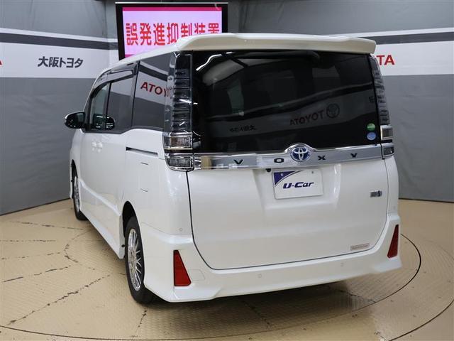 ヴォクシー ハイブリッドZS フルセグ メモリーナビ DVD再生 バックカメラ 衝突被害軽減システム PKSB ETC 両側電動スライド LEDヘッドランプ 乗車定員7人 3列シート ワンオーナー(3枚目)