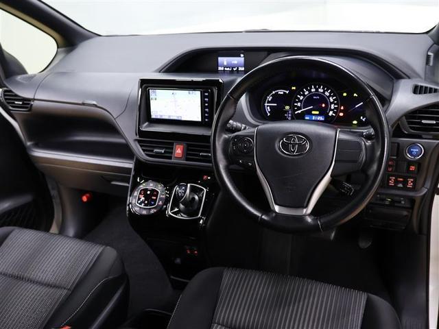 ヴォクシー ハイブリッドZS フルセグ メモリーナビ DVD再生 バックカメラ 衝突被害軽減システム PKSB ETC 両側電動スライド LEDヘッドランプ 乗車定員7人 3列シート ワンオーナー(4枚目)