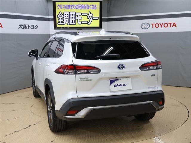 カローラクロス ハイブリッド　Ｚ　元試乗車　フルセグ　メモリーナビ　バックカメラ　衝突被害軽減システム　ＥＴＣ　ドラレコ　ＬＥＤヘッドランプ　ワンオーナー　給電機能１５００Ｗ　パノラミックビューモニター　パノラマルーフ（4枚目）