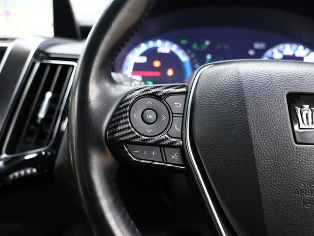 クラウンハイブリッド ＲＳアドバンス　革シート　フルセグ　メモリーナビ　ＤＶＤ再生　バックカメラ　衝突被害軽減システム　ＥＴＣ　ＬＥＤヘッドランプ　ＰＫＳＢ　ＲＣＤ　全周囲カメラ　ＰＫＳＢ　電子インナーミラー（18枚目）