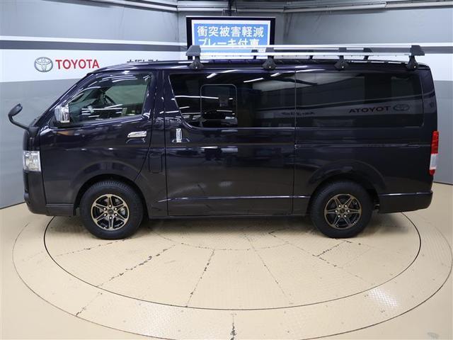 ハイエースバン スーパーＧＬ　ダークプライムＩＩ　フルセグ　メモリーナビ　ＤＶＤ再生　バックカメラ　衝突被害軽減システム　ＰＫＳＢ　ＥＴＣ　ＬＥＤヘッドランプ　ディーゼル　ルーフキャリア（4枚目）