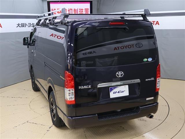 ハイエースバン スーパーＧＬ　ダークプライムＩＩ　フルセグ　メモリーナビ　ＤＶＤ再生　バックカメラ　衝突被害軽減システム　ＰＫＳＢ　ＥＴＣ　ＬＥＤヘッドランプ　ディーゼル　ルーフキャリア（5枚目）