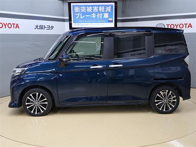 ルーミー カスタムＧ－Ｔ　フルセグ　メモリーナビ　ＤＶＤ再生　バックカメラ　衝突被害軽減システム　ＥＴＣ　両側電動スライド　ＬＥＤヘッドランプ　ワンオーナー　アイドリングストップ（4枚目）