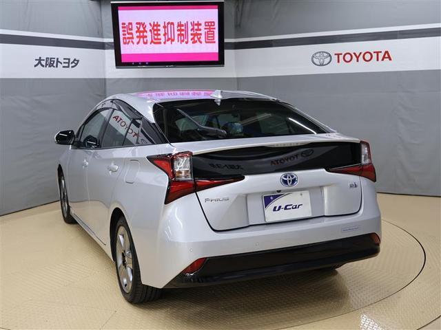 プリウス Aツーリングセレクション フルセグ 9インチメモリーナビ DVD再生 バックカメラ 衝突被害軽減システム PKSB ETC2.0 LEDヘッドランプ ワンオーナー パノラミックビューモニター 給電機能1500W(5枚目)
