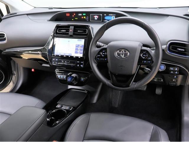 プリウス Aツーリングセレクション フルセグ 9インチメモリーナビ DVD再生 バックカメラ 衝突被害軽減システム PKSB ETC2.0 LEDヘッドランプ ワンオーナー パノラミックビューモニター 給電機能1500W(6枚目)