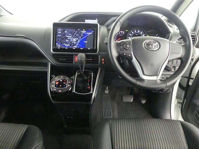 ヴォクシー ZS 煌 フルセグ メモリーナビ DVD再生 後席モニター バックカメラ 衝突被害軽減システム ETC ドラレコ 両側電動スライド LEDヘッドランプ ウオークスルー 乗車定員7人 3列シート ワンオーナー(4枚目)