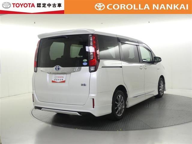 ノア ハイブリッドX ディライトプラス フルセグ メモリーナビ DVD再生 後席モニター バックカメラ ETC 両側電動スライド LEDヘッドランプ 乗車定員7人 3列シート フルエアロ(3枚目)