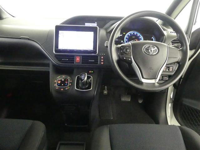 ノア ハイブリッドX ディライトプラス フルセグ メモリーナビ DVD再生 後席モニター バックカメラ ETC 両側電動スライド LEDヘッドランプ 乗車定員7人 3列シート フルエアロ(4枚目)