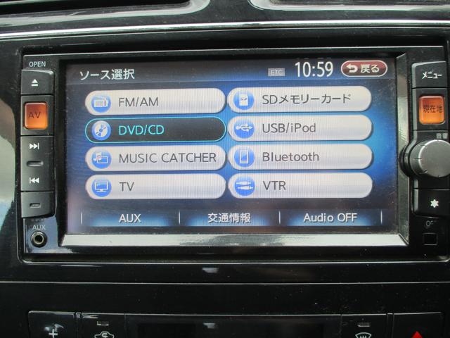 ライダー ブラックライン 両側電動 純正ナビ Bカメ フルセグ BT接続 ETC HID AW(17枚目)