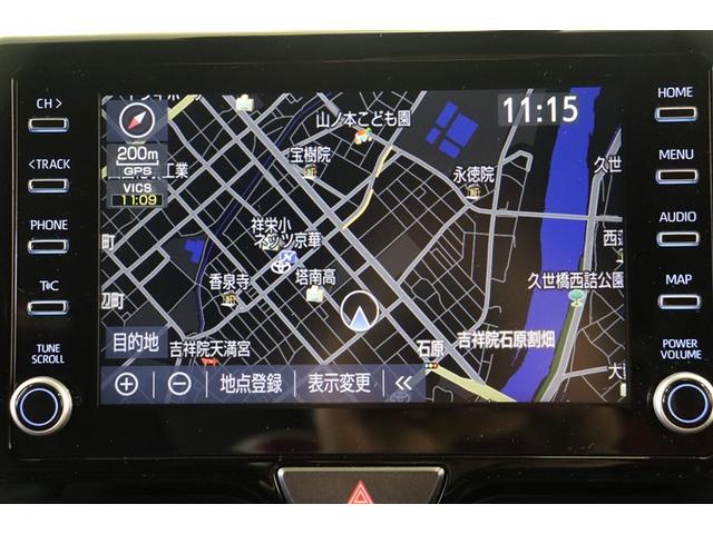 ヤリスクロス ハイブリッド　ＧＲスポーツ　ナビ・ＴＶ　衝突軽減　オートクルーズコントロール　ＬＥＤヘッド　フルセグ　ドライブレコーダー　Ｂカメラ　キーレス　スマートキー　メモリーナビ　イモビライザー　オートエアコン　横滑り防止装置　記録簿（12枚目）