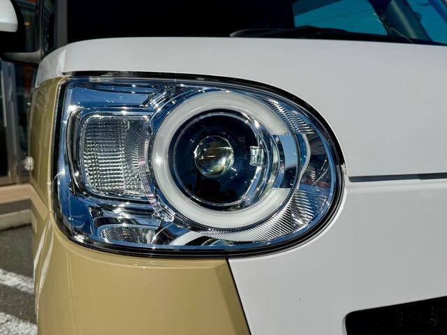 ムーヴキャンバス ストライプスＧ　買取車　四駆　スマートアシスト　両側パワースライドドア　パノラマモニターカメラセット　ＬＥＤヘッドライト　ＬＥＤフォグ　スマートキー２個　メーカー保証（9枚目）